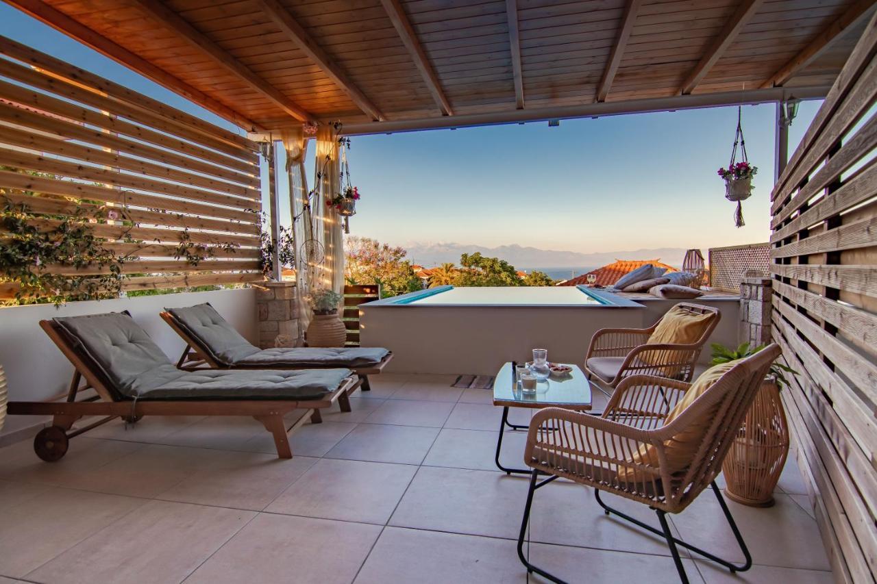 Georgianna'S Suite With Private Pool , 'Blank Suite' Charokopio Exterior foto