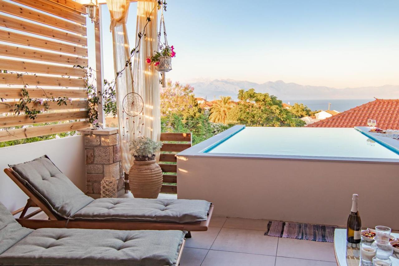 Georgianna'S Suite With Private Pool , 'Blank Suite' Charokopio Exterior foto